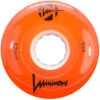 Luminous LED Quad Roller Skate Outdoor Wheels (Sold As Each's, Orange, 62mm/85A) -Skate Shop Orange 54914.1657735450