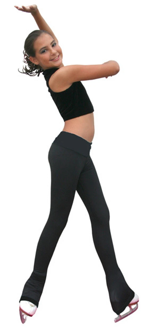 ChloeNoel P19 Reversible 2Tone Skate Figure Skating Pants With Contrast Cuff 4 ChloeNoel P19 Reversible 2Tone Skate Figure Skating Pants With Contrast Cuff - Image 2