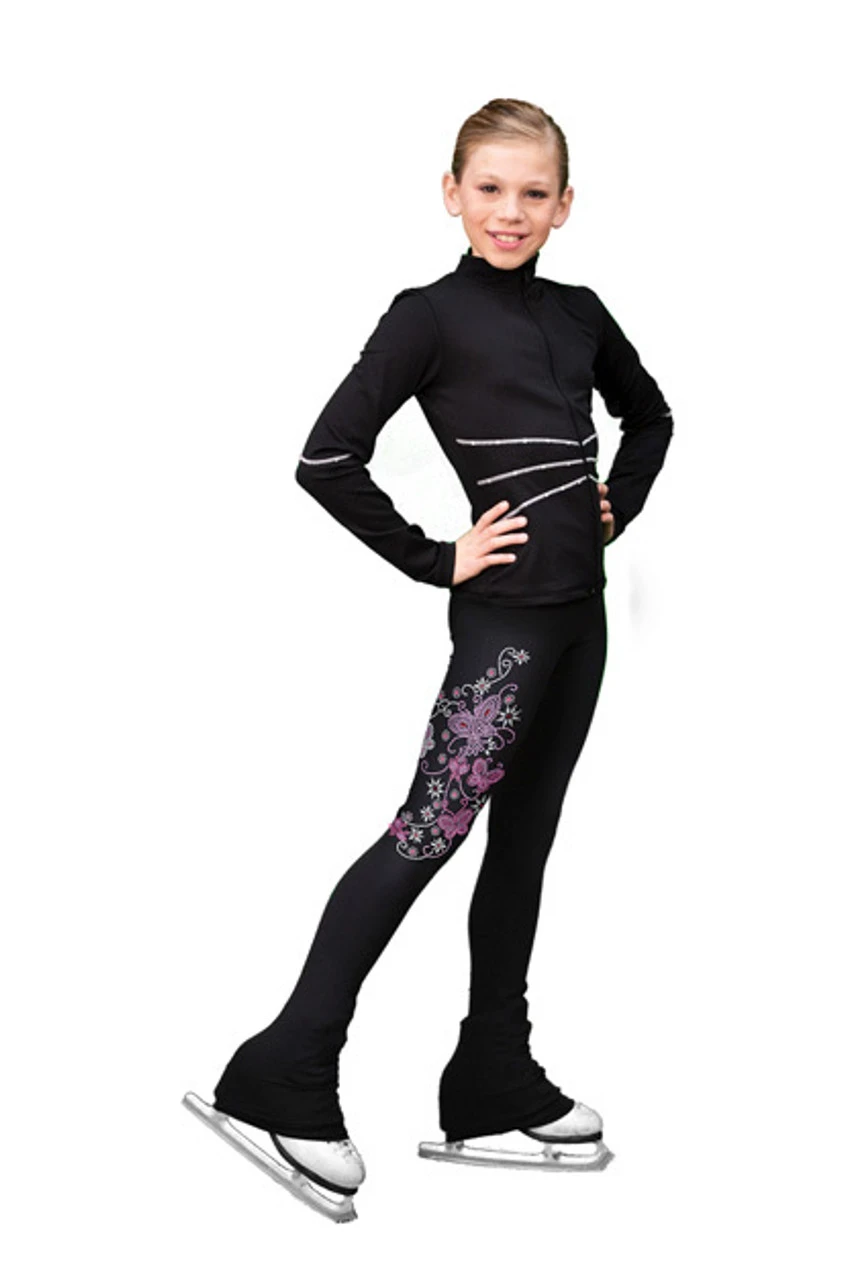 ChloeNoel P86 Crystal Vintage Figure Skating Pants 3 ChloeNoel P86 Crystal Vintage Figure Skating Pants