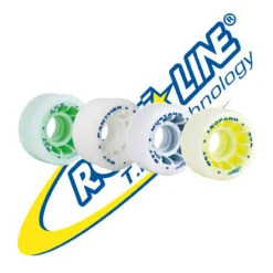 Roll-Line Professional FreeStyle Roller Skate Wheels (Set Of 8, 57mm)