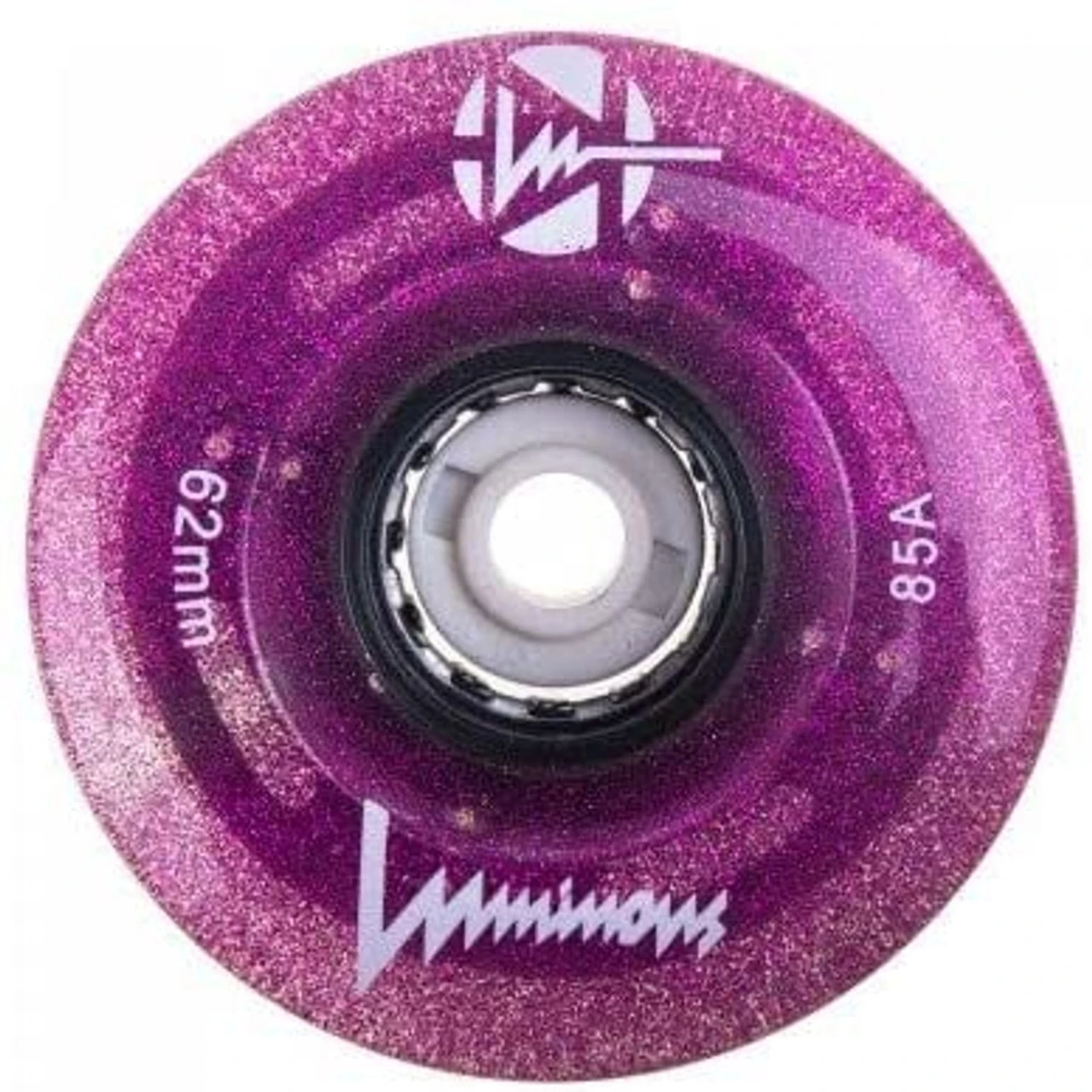 Luminous LED Quad Roller Skate Outdoor Wheels (Sold As Each's, Purple Haze , 62mm/85A) 3 Luminous LED Quad Roller Skate Outdoor Wheels (Sold As Each's, Purple Haze , 62mm/85A)