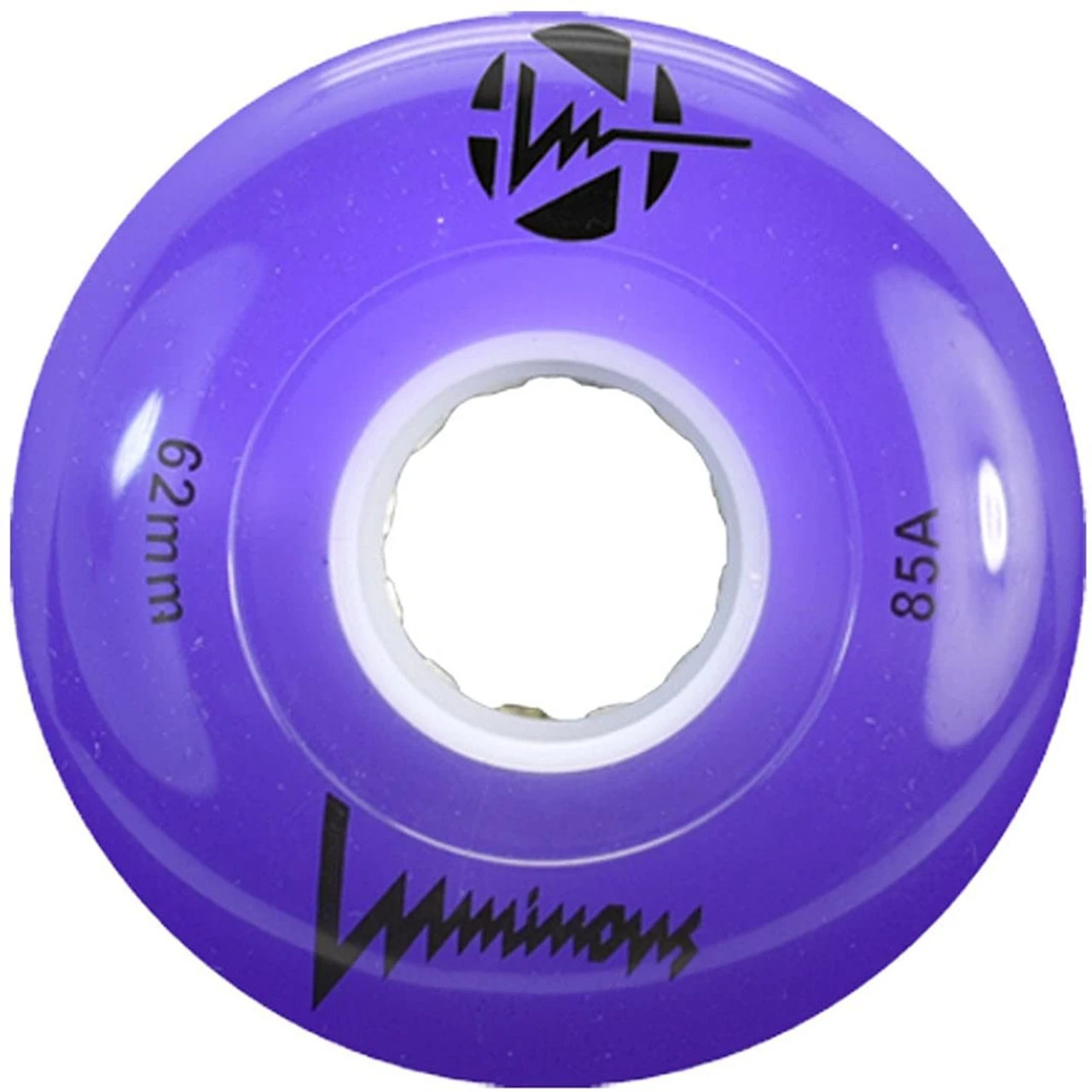 Luminous LED Quad Roller Skate Outdoor Wheels (Sold As Each's, Purple, 62mm/85A) 3 Luminous LED Quad Roller Skate Outdoor Wheels (Sold As Each's, Purple, 62mm/85A)