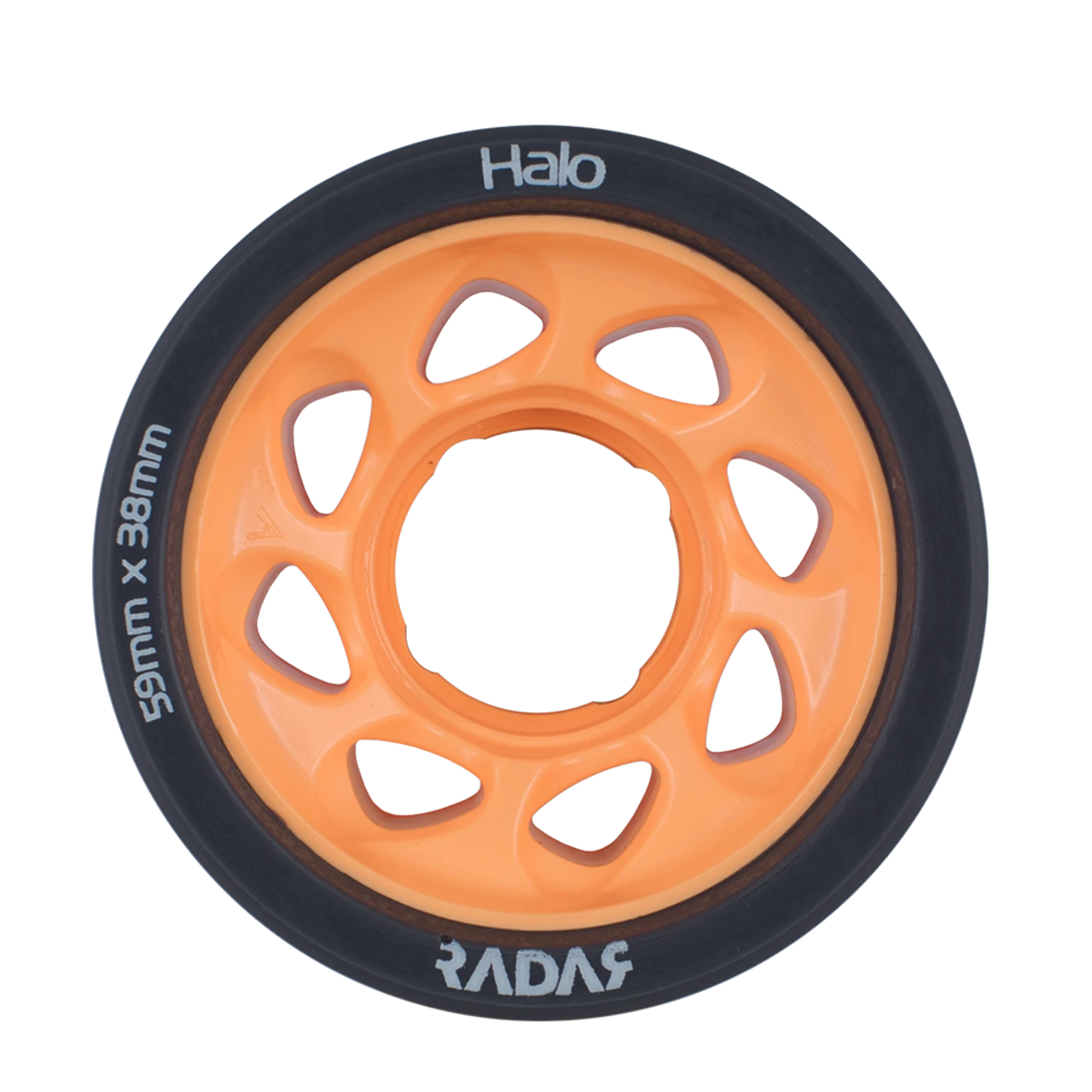 Riedell Skates Radar Halo 59mm Indoor Skate Wheels (Set Of 4) 8 Riedell Skates Radar Halo 59mm Indoor Skate Wheels (Set Of 4) - Image 6