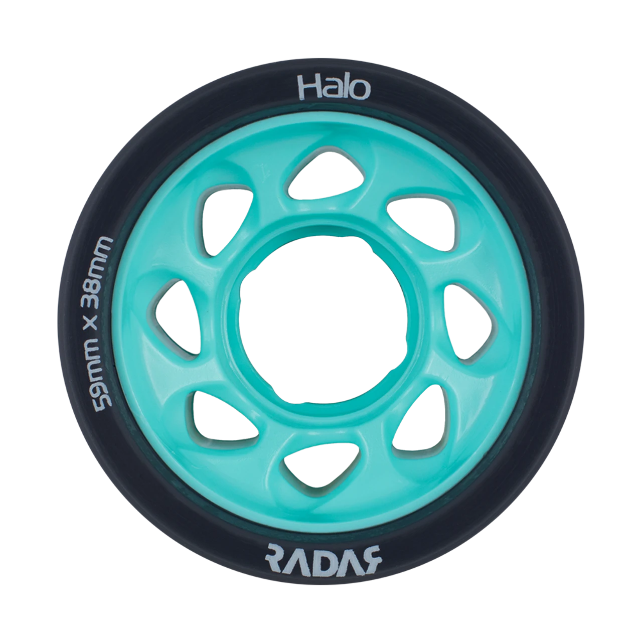 Riedell Skates Radar Halo 59mm Indoor Skate Wheels (Set Of 4) 6 Riedell Skates Radar Halo 59mm Indoor Skate Wheels (Set Of 4) - Image 4