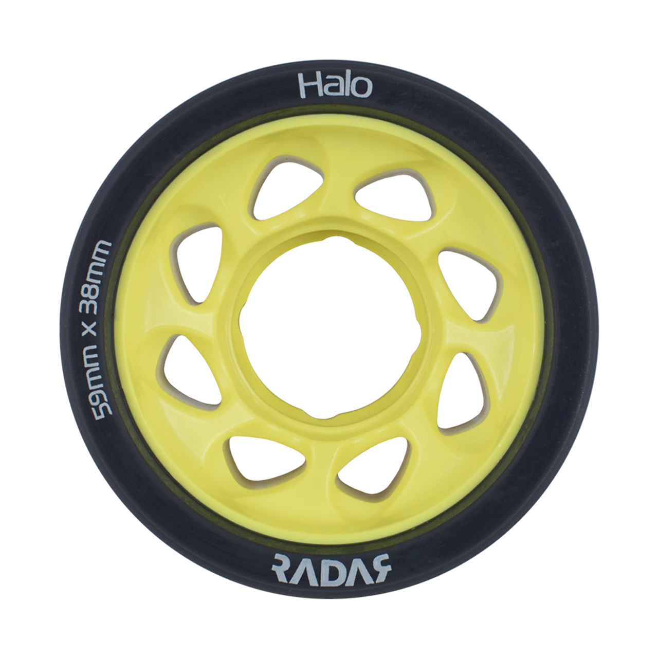 Riedell Skates Radar Halo 59mm Indoor Skate Wheels (Set Of 4) 10 Riedell Skates Radar Halo 59mm Indoor Skate Wheels (Set Of 4) - Image 8