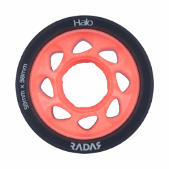 Riedell Skates Radar Halo 59mm Indoor Skate Wheels (Set Of 4) 21 Riedell Skates Radar Halo 59mm Indoor Skate Wheels (Set Of 4) -Skate Shop Radar Halo 93A Pink Face Web XLarge 68958.1685759499