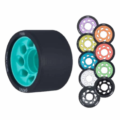 Riedell Skates Radar Halo 59mm Indoor Skate Wheels (Set Of 4)