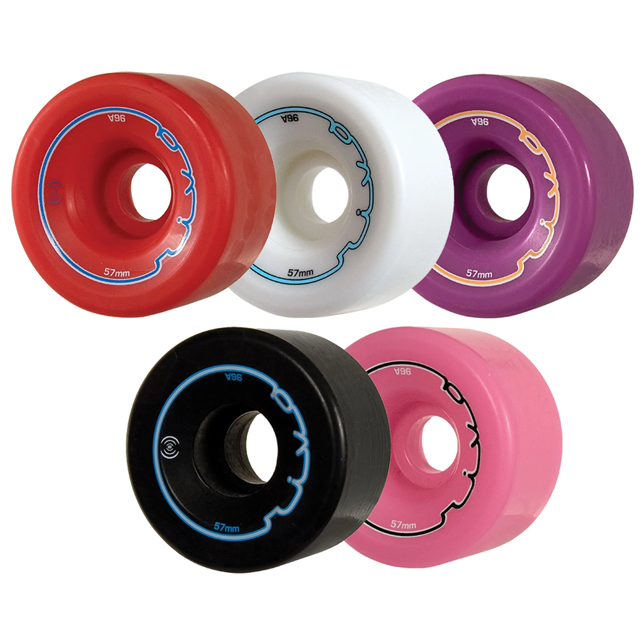 Riedell Skates Radar Riva Artistic/Rhythm Skate Indoor Outdoor Wheels (Set Of 4) 3 Riedell Skates Radar Riva Artistic/Rhythm Skate Indoor Outdoor Wheels (Set Of 4)
