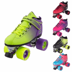Riedell Quad Roller Skates - Dart Ombre- Fade Color