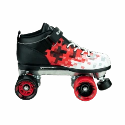 Riedell Dart Pixel Roller Skate Set -Skate Shop Riedell Dart Pixel Black Red Inside XL 83963.1654021305