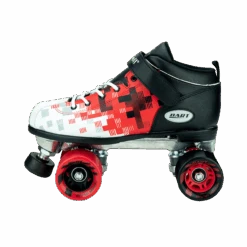 Riedell Dart Pixel Roller Skate Set -Skate Shop Riedell Dart Pixel Black Red Outside XL 51209.1654021305