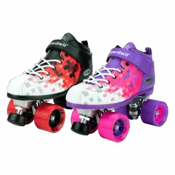 Riedell Dart Pixel Roller Skate Set