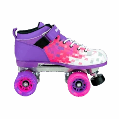 Riedell Dart Pixel Roller Skate Set -Skate Shop Riedell Dart Pixel Purple Pink Inside XL 30583.1654021305