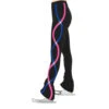 Jerry's S103 Ribbonette Figure Skating Leggings - Royal/Pink 2 Jerry's S103 Ribbonette Figure Skating Leggings - Royal/Pink -Skate Shop S103 Royal and Pink.1650982737 56069.1656710807