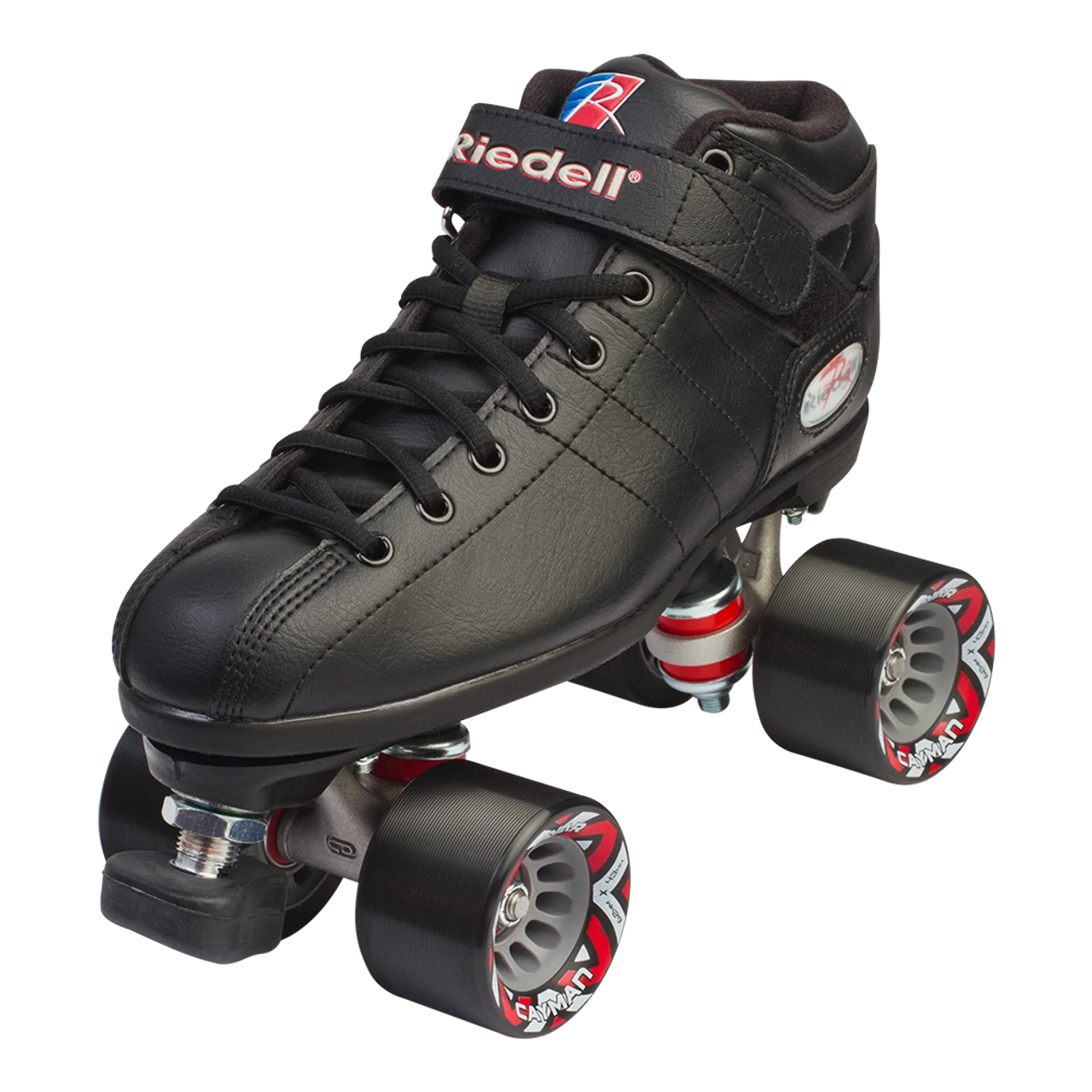Riedell Quad Roller Skates - R3 Black 3 Riedell Quad Roller Skates - R3 Black