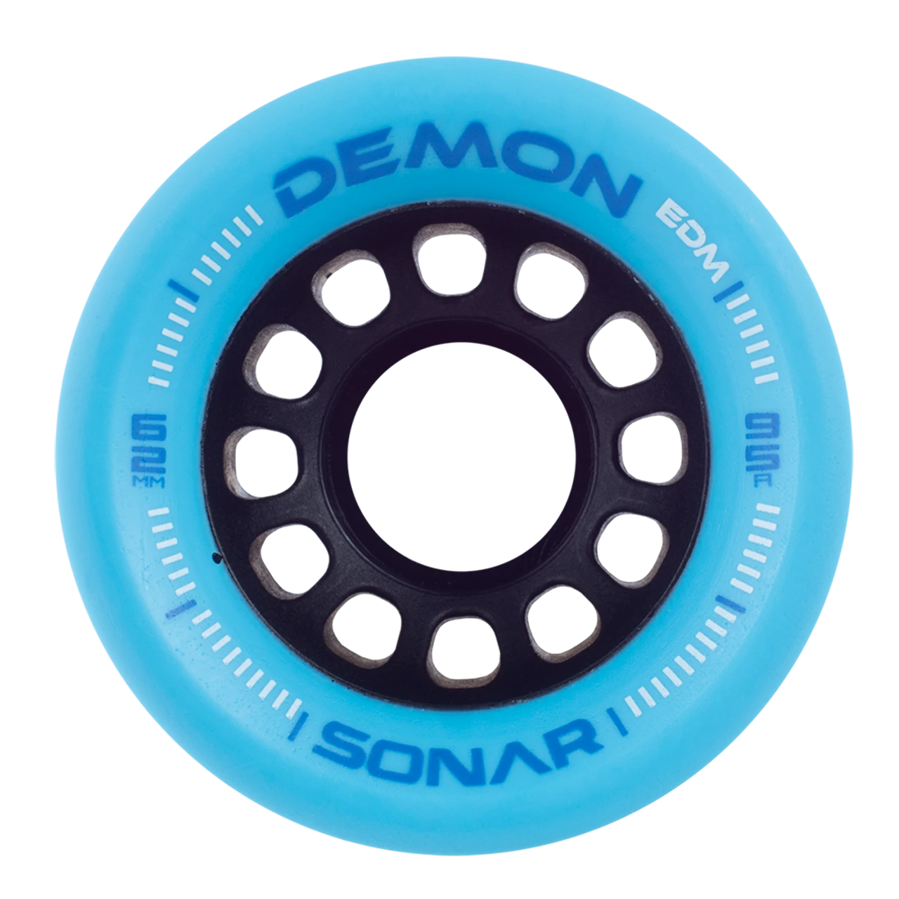 Riedell Skates Sonar Demon EDM 62mm Indoor Skate Wheels 9 Riedell Skates Sonar Demon EDM 62mm Indoor Skate Wheels - Image 7