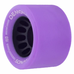 Riedell Skates Sonar Demon EDM 62mm Indoor Skate Wheels 19 Riedell Skates Sonar Demon EDM 62mm Indoor Skate Wheels -Skate Shop Sonar Demon EDM Purple Angle Web XLarge 84205.1672952335
