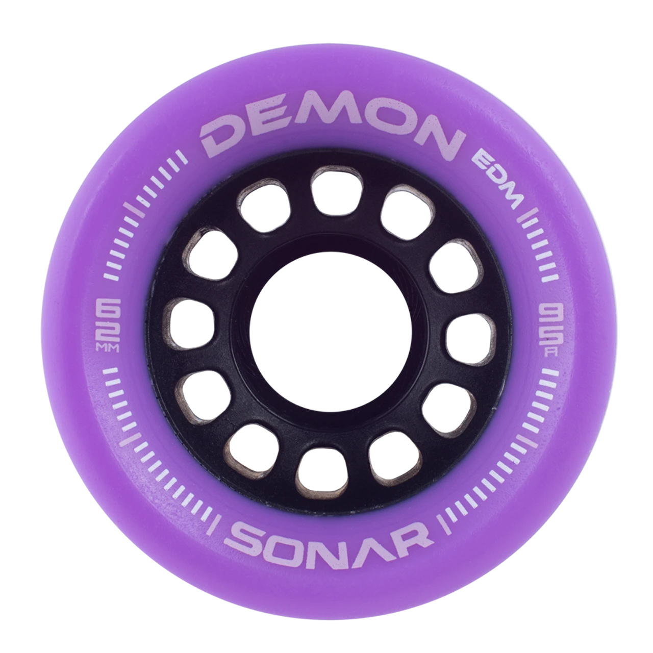 Riedell Skates Sonar Demon EDM 62mm Indoor Skate Wheels 11 Riedell Skates Sonar Demon EDM 62mm Indoor Skate Wheels - Image 9