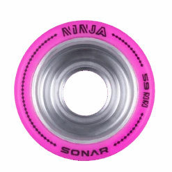 Riedell Skates Sonar Ninja Agile 59mm X 38mm Wheels (4-Pack) 11 Riedell Skates Sonar Ninja Agile 59mm X 38mm Wheels (4-Pack) -Skate Shop Sonar Ninja Agile Pink 91A Face XL 56695.1658519212