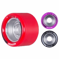 Riedell Skates Sonar Ninja Speed 62mm X 43mm Wheels (4-Pack)