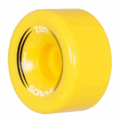 Riedell Skates Sonar Zen Outdoor Skate Wheels (Set Of 4) 18 Riedell Skates Sonar Zen Outdoor Skate Wheels (Set Of 4) -Skate Shop Sonar Zen Yellow Angle 2018 XL 63385.1683917387