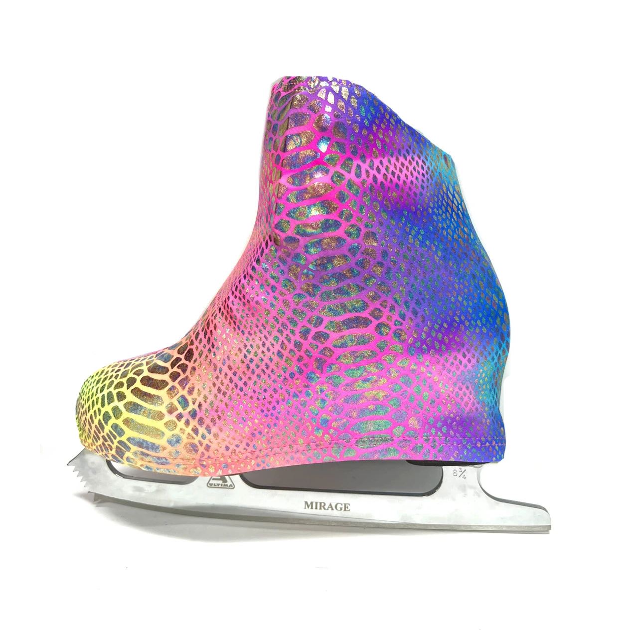 Metalic Figure Skating Boot Covers By Kami-So - Sunrise Python 3 Metalic Figure Skating Boot Covers By Kami-So - Sunrise Python