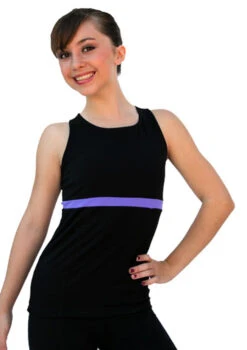 ChloeNoel T02 Racer Back Fitted Top