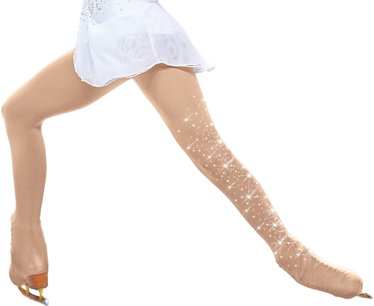 ChloeNoel Over The Boot Ice Skating Tights 8832 With Crystals 3 ChloeNoel Over The Boot Ice Skating Tights 8832 With Crystals