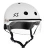 S1 Lifer Visor Helmet - White Gloss W/ Clear Visor 2 S1 Lifer Visor Helmet - White Gloss W/ Clear Visor -Skate Shop White Gloss 52269.1533215796