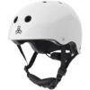 Triple Eight LIL 8 Dual Certified Sweatsaver Kids Rollerskating Helmet - White Glossy (One Size - Toddler 5+) 2 Triple Eight LIL 8 Dual Certified Sweatsaver Kids Rollerskating Helmet - White Glossy (One Size - Toddler 5+) -Skate Shop White Glossy 85620.1637402886