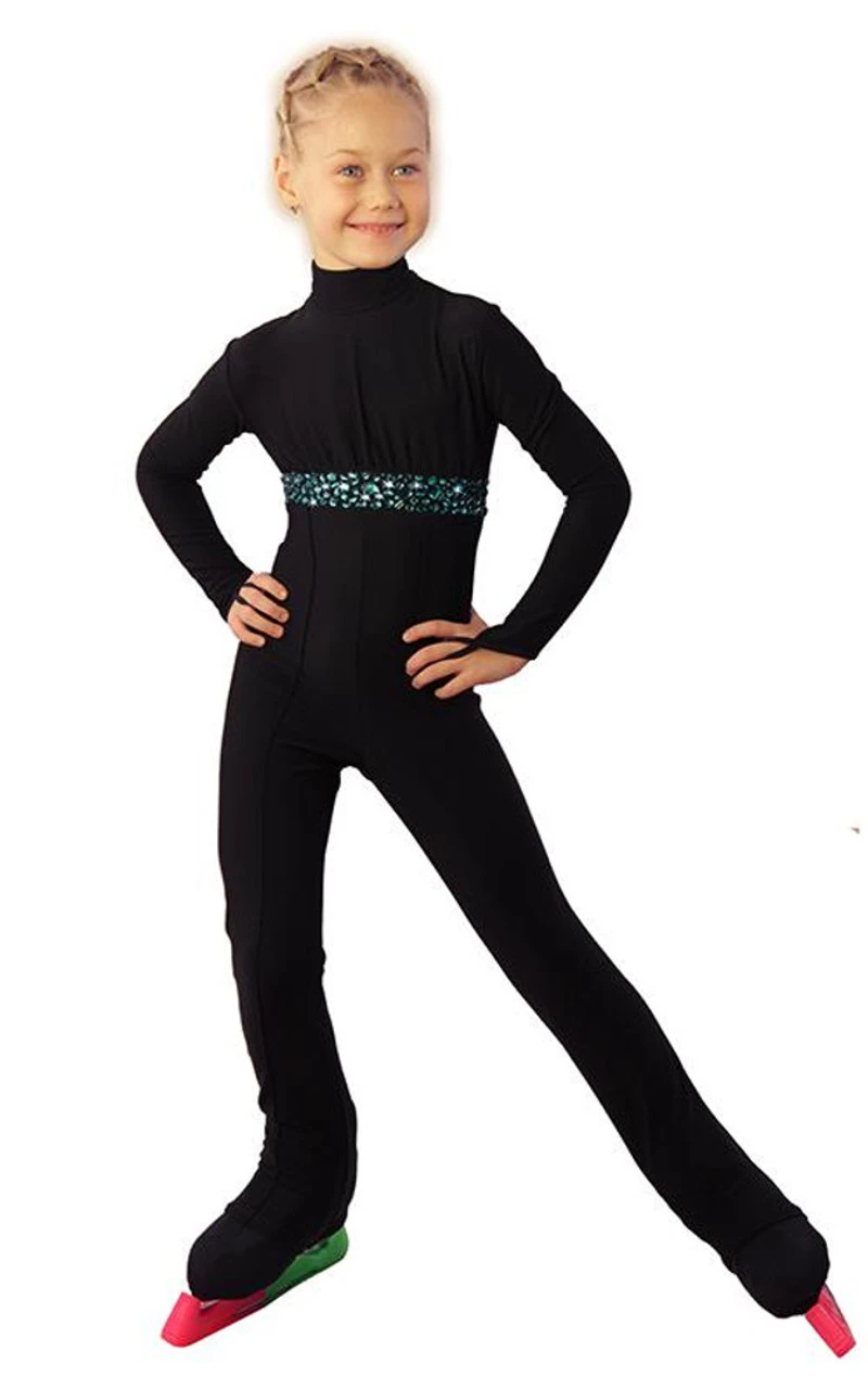 IceDress - Figure Skating Training Overalls -Style (15% OFF, Size CXS, Black) 4 IceDress - Figure Skating Training Overalls -Style (15% OFF, Size CXS, Black) - Image 2