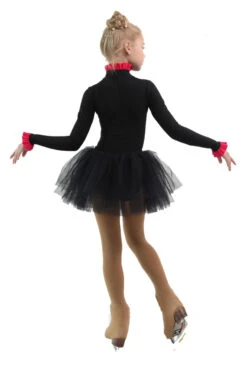 IceDress - Thermal Body (Black With Red Flounce) -Skate Shop a43939eb9ced 25890 33583.1582451578