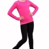 IceDress - Figure Skating Longsleeve (Pink With White) -Skate Shop aa79a64a9194 65991 55734.1582470311