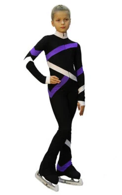IceDress - Figure Skating Training Overalls - Quad (Black, Purple And White) 8 IceDress - Figure Skating Training Overalls - Quad (Black, Purple And White) -Skate Shop aa834da7c672 38994 67702.1582449711