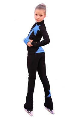 IceDress Figure Skating Outfit - Thermal - Space (Black With Blue) 7 IceDress Figure Skating Outfit - Thermal - Space (Black With Blue) -Skate Shop ac3d8e47b596 30807 11611 91372.1582431259