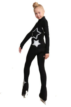 IceDress Figure Skating Outfit - Thermal - Star Sky (Black With Silver) -Skate Shop ae96ab3556d6 79850.1600954822