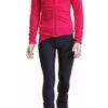 IceDress Figure Skating Thermal Jacket - Drape-2 (Raspberry)
