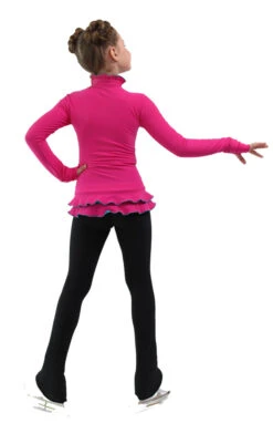IceDress Figure Skating Outfit - Thermal - Minx (Fuchsia, Turquoise, Black)