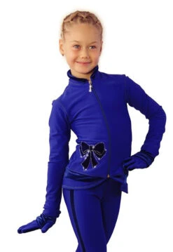 IceDress Figure Skating Outfit - Thermal - Butterfly(Cornflower With Velvet And Crystals Preciosa) 6 IceDress Figure Skating Outfit - Thermal - Butterfly(Cornflower With Velvet And Crystals Preciosa) -Skate Shop b8d8dc90ba27 16796 76525 01069.1582433264