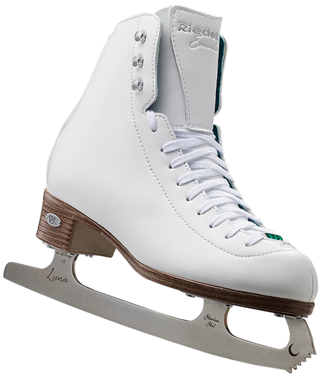 Riedell Model 19 Emerald Girls Ice Skates 3 Riedell Model 19 Emerald Girls Ice Skates