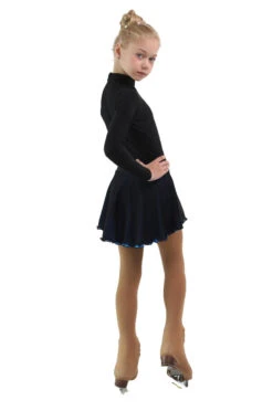 IceDress - Figure Skating Skirts - Harmony (Black With Blue ) -Skate Shop c9a9289bf22f 71967 49580 31282.1582511698