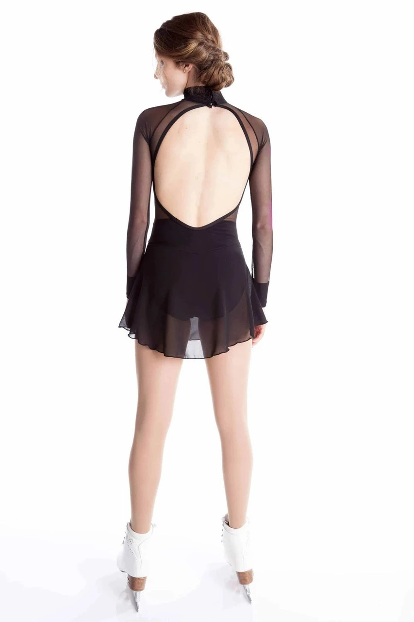 Elite Xpression - Crop Top Black Dress 4 Elite Xpression - Crop Top Black Dress - Image 2