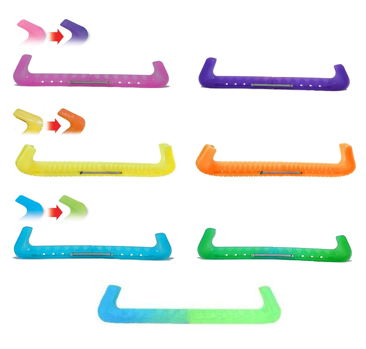 Guardog 2 Piece Skate Guards - Chameleon 3 Guardog 2 Piece Skate Guards - Chameleon