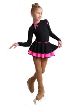 IceDress Figure Skating Dress - Thermal - Duet (Black With Hot Pink) 14 IceDress Figure Skating Dress - Thermal - Duet (Black With Hot Pink) -Skate Shop d307874935a3 40305 94658 78142.1582461389