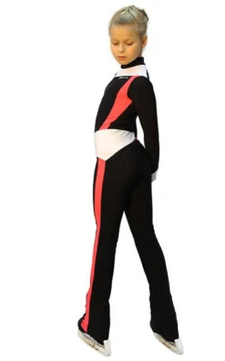 IceDress - Figure Skating Training Overalls - Skating (Black, Coral And White ) 7 IceDress - Figure Skating Training Overalls - Skating (Black, Coral And White ) -Skate Shop d42fef3f7735 41894 15897.1582430725