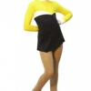 IceDress Figure Skating Dress - Thermal - Todes (Yellow, Black And White)
