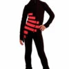 IceDress Figure Skating Outfit - Thermal - IceCode (Black With Coral)