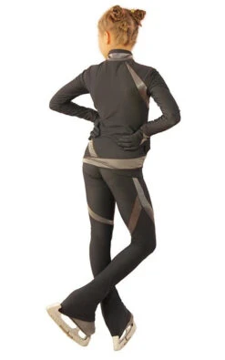 IceDress - Figure Skating Training Outfit - Cascade-Silver (Dark Grey With Silver) -Skate Shop eb06b79e4b1b 75731 31609 76409.1582430485