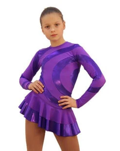 IceDress Figure Skating Dress - Thermal - Serpentine (Purple With Purple Lycra) 8 IceDress Figure Skating Dress - Thermal - Serpentine (Purple With Purple Lycra) -Skate Shop ece38c2e4ec2 17074 34415 07384.1582446275