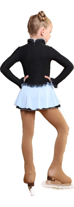 IceDress Figure Skating Dress - Thermal - Dragonfly (Black With Pale Blue) -Skate Shop ece4d5fe89e8 27749.1601395581